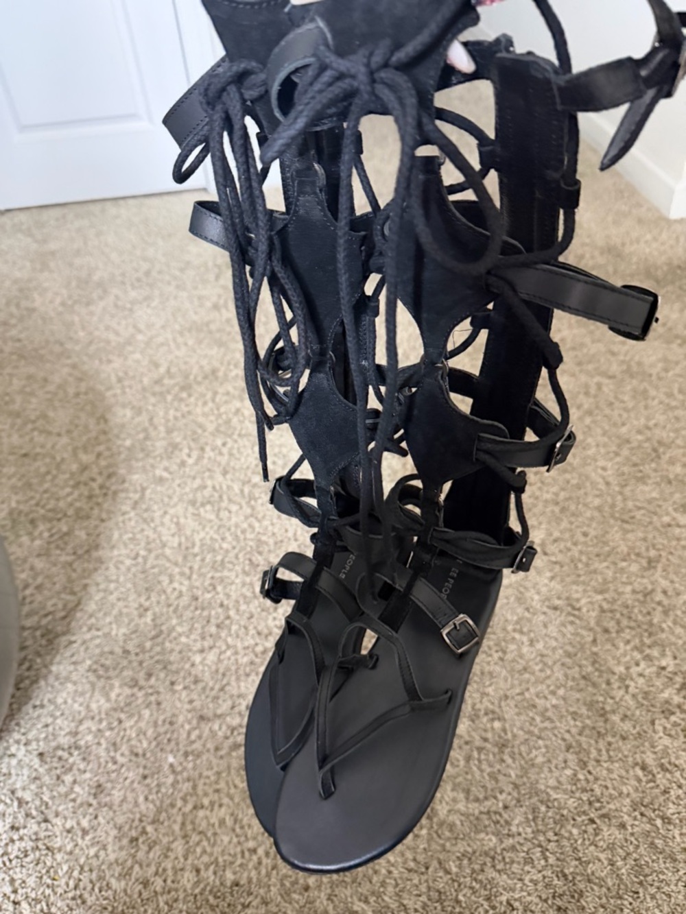 Driftwood Tall Gladiators by Free People 🔥 Size 10 Brand New - Picture 6 of 6